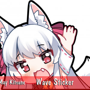 Maykitsune Wave Sticker