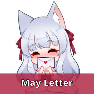Maykitsune Letter Sticker