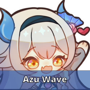 Azu Wave Sticker